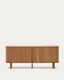 Buffet Mailen 2 portes en placage de frêne avec finition naturelle 180 x 75 cm