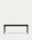 Table extensible Lenon en placage et bois de chêne noir 200(280)x90 cm, FSC Mix Credit