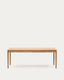 Table extensible Lenon placage et bois de chêne FSC MIX Credit natural 200(280)x90 cm