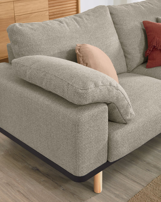 Set Noa de 2 accoudoirs beige