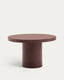 Table ronde Aiguablava en ciment terracota Ø 120 cm