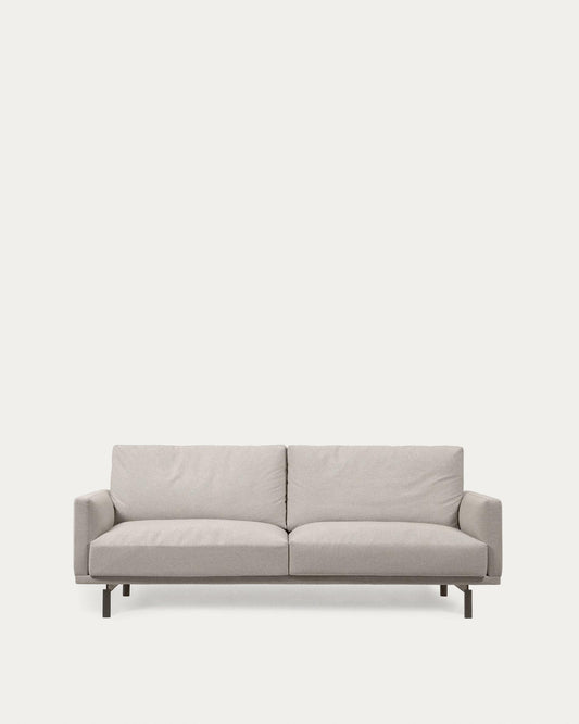 Canapé Galene 3 places beige 214 cm FSC Mix Credit