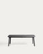 Table extensible d’extérieur Izola en aluminium avec finition graphite 220 (280) x 100 cm