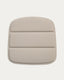 Coussin de chaise Sindera beige 45 x 43 cm