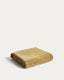 Serviette de toilette Navira 100 % coton vert clair 50 x 90 cm