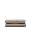 Couvre-lit Tandi 100 % lin beige pour lit de 90/135 cm