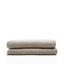 Couvre-lit Tandi 100 % lin beige pour lit de 150/160 cm