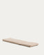 Coussin pour bain de soleil Dirome 100 % PET rayures beiges 50 x 175 cm