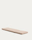 Coussin Maoni pour bain de soleil 100 % PET beige 50 x 175 cm