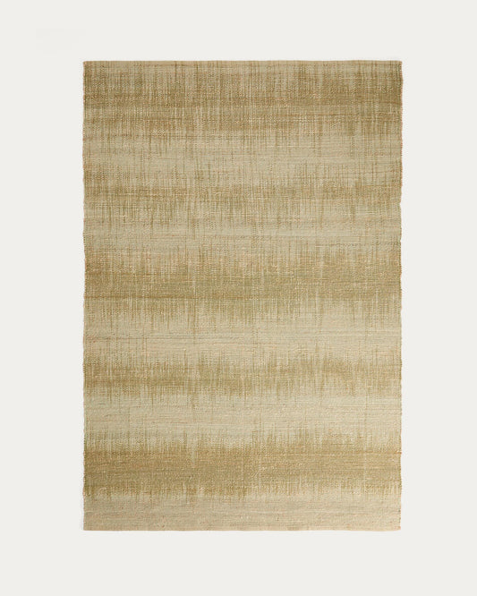 Tapis Lirmo en jute vert 160 x 230 cm