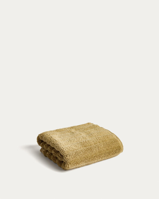 Essuie-mains Navira 100 % coton vert clair 30 x 50 cm