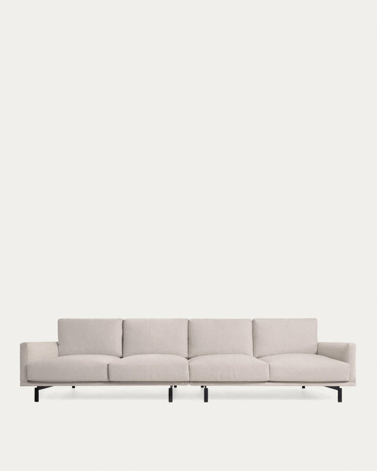 Canapé Galene 4 places beige 414 cm FSC Mix Credit