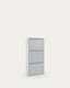 Meuble chaussures Ode 50 x 103 cm 3 portes gris