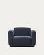 Neom modular armchair in blue FSC Mix Credit