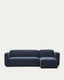 Neom 3 seater modular sofa, right/left chaise longue in blue, 263 cm FSC Mix Credit