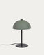 Aleyla table lamp in metal with green finish