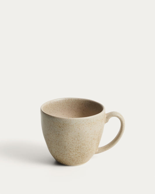 Tasse Sarel en céramique beige