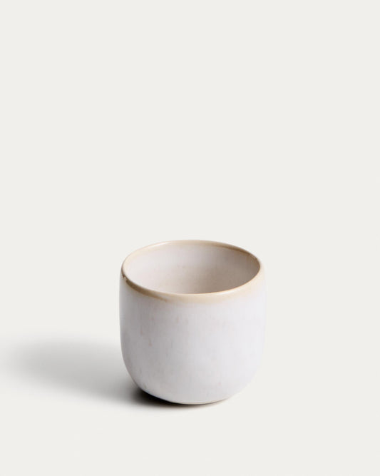 Tasse Uilo en céramique blanche