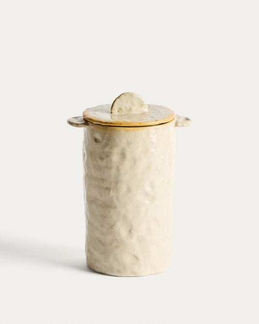 Pot Belor en céramique blanche 22 cm