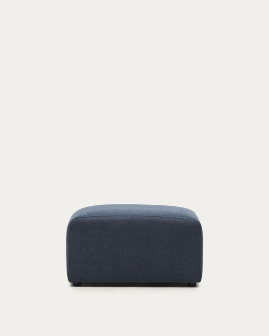 Neom footrest in blue, 75 x 64 cm FSC Mix Credit