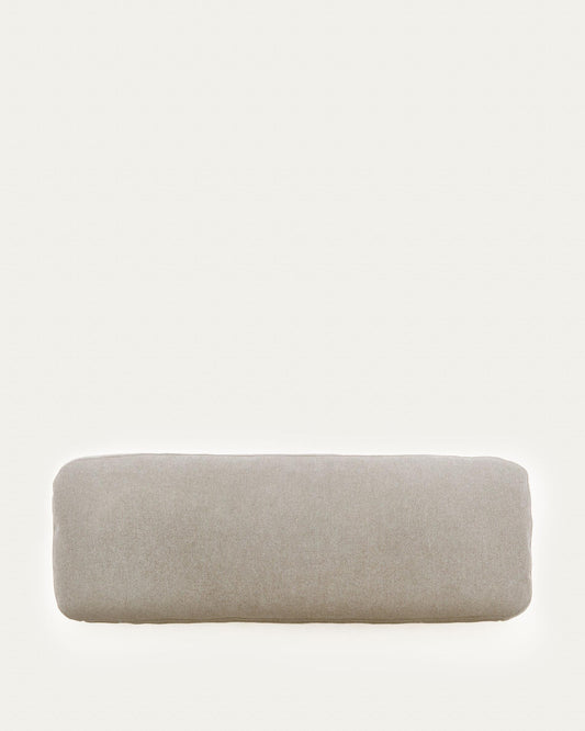 Neom cushion in beige, 24 x 72 cm