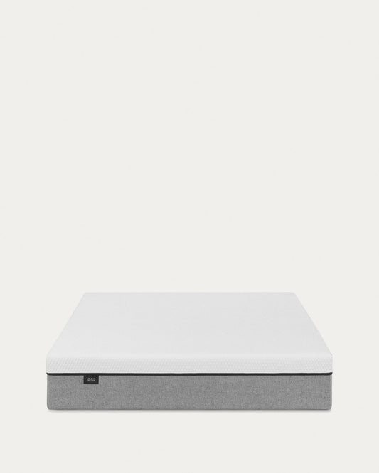 Eva viscoelastic mattress with removable cover 150 x 200 cm