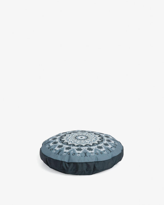 Pouf Ashleen Ø 60 cm gris