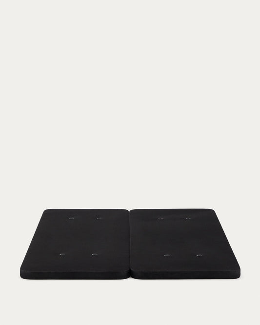 Base Under tapissée en tissu 3D pour matelas de 160 x 200 cm