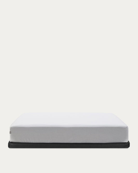 Base Under tapissée en tissu 3D pour matelas de 140 x 190 cm