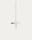 Suspension portable Porte en aluminium gris clair Ø 16 cm