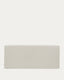 Pearl chenille Valma headboard with removable cover for beds up to 180 cm wide