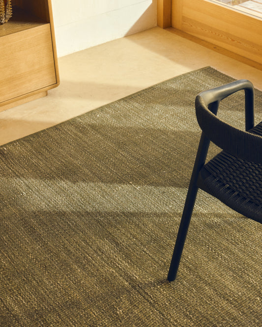 Tapis Tirla 100 % PET vert 200 x 300 cm