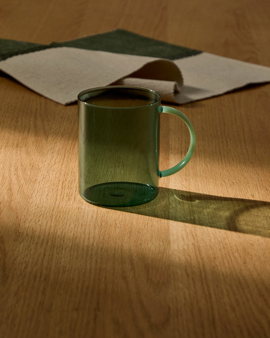 Tasse en verre Micla verte