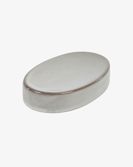 Porte-savon Chavela en céramique gris