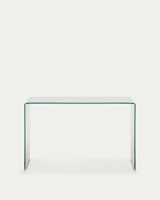 Console Burano en verre 125 x 40 cm