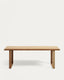 Canadell 100% outdoor table in solid recycled teak wood, 220 x 100 cm