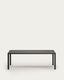 Table de jardin Culip en aluminium finition grise 220 x 100 cm