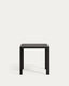 Table de jardin Culip en aluminium finition grise 77 x 77 cm