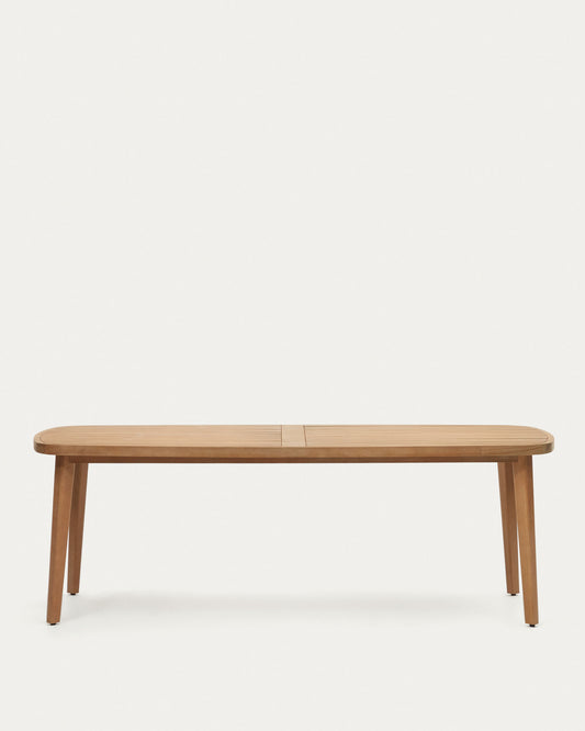 Table de jardin 100 % d'extérieurMaset en bois d'eucalyptus 225 x 100 cm FSC