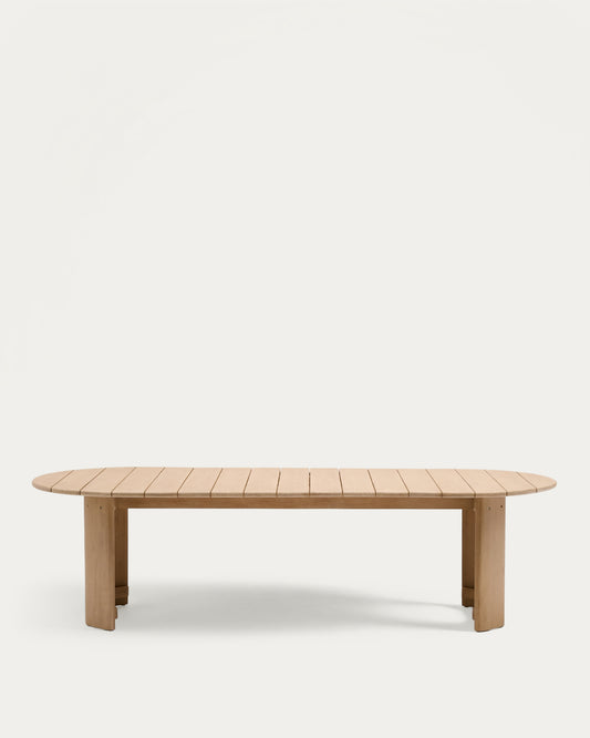 Table Xoriguer en bois d’eucalyptus 280 x 110 cm FSC 100 %