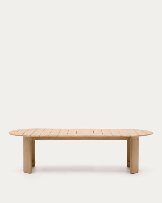 Table Xoriguer en bois d’eucalyptus 280 x 110 cm FSC 100 %