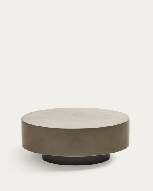 Table basse ronde Garbet en ciment Ø 80 cm