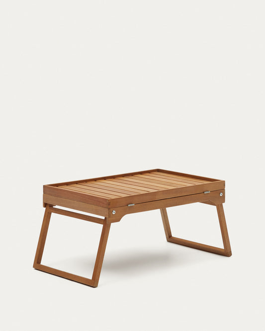 Plateau pliant Mani en bois d'acacia FSC 100 %