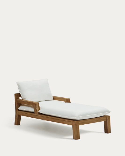 Bain de soleil Forcanera en bois de teck