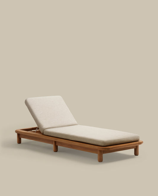 Bain de soleil Turqueta en bois de teck FSC 100 %