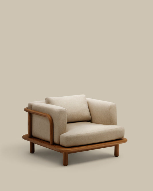 Fauteuil Turqueta en bois de teck FSC 100 %