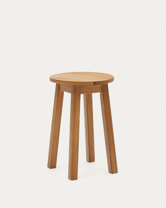 Repose-pieds de jardin Amel en bois d'acacia FSC 100 %