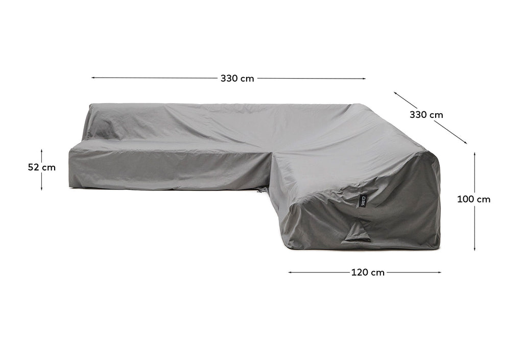 Housse de protection Iria pour mobilier d’extérieur max. 330 x 330 cm