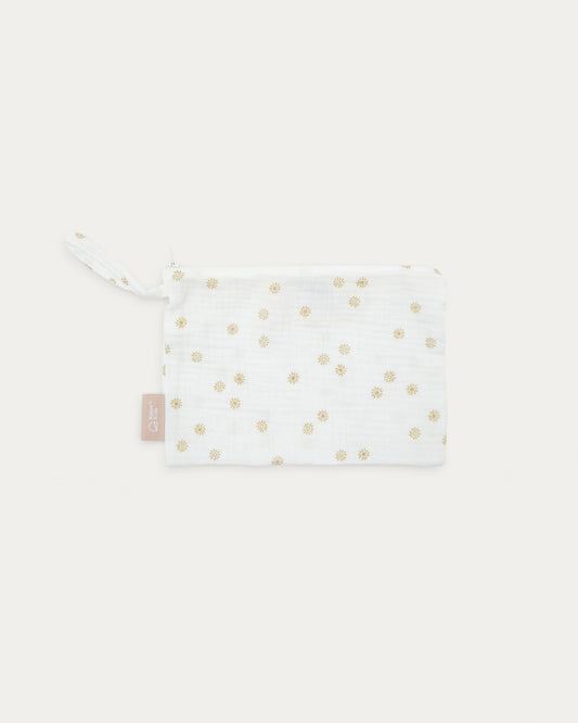 Trousse de toilette Olna 100 % coton motifs soleils