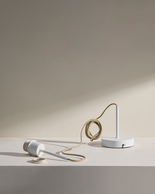 Suspension plafond Fulvia en métal avec finition blanche 150 m